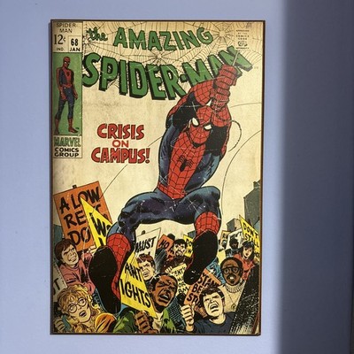 The Amazing Spiderman Wall Art, Hobby Lobby, Comic Book Superhero Art 19x13