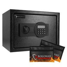 Fireproof 2000F Safe Box 0.8 Cu Ft Digital Se...