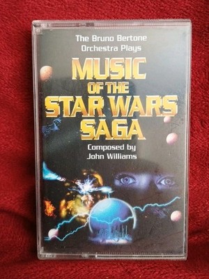 Bruno Bertone Orchestra Music of the Star Wars Saga Vintage Audio Cassette 1999