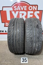 215/45R16 DUNLOP SP SPORT MAXX TYRES 7MM PARTWORN USED 2154516 215 45 16
