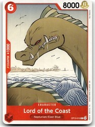 Lord of the Coast OP13-010 Carrying On His Will Common