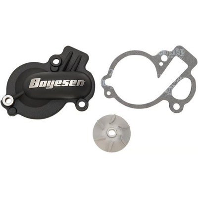 #ad #ad Boyesen Supercooler Water Pump Cover and Impeller Kit Black Motorcycle 277783 $175.45