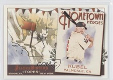 2011 Topps Allen & Ginter's Hometown Heroes Jason Kubel #HH4 0j6