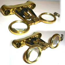 120 year old Antique Folding Pocket Binoculars,c1902, La Mignonne, NOT A REPRO 