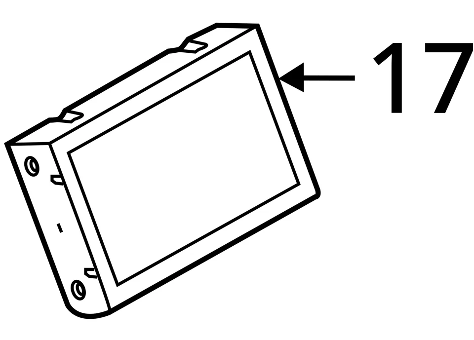 Pantalla de visualización de información Infiniti Q40 2015-2015 AJPZM Foto 4 de 4