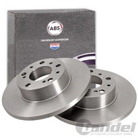 2X A.B.S. Bremsscheiben 290Mm Vorne Passend FüR CitroËN C25 Fiat Ducato Peugeot