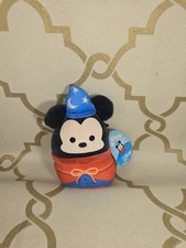 Squishmallow Mickey Mouse The Sorcerer's Apprentice Plush 7" Disney Kellytoy New