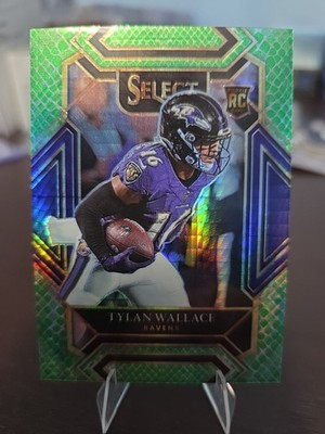 2021 Panini Select - Club Level Tylan Wallace #278 Dragon Scale Prizm /89 (RC)