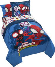 Jay Franco Marvel Spidey and His Amazing Friends Team Spidey 5 Piece Twin Size B