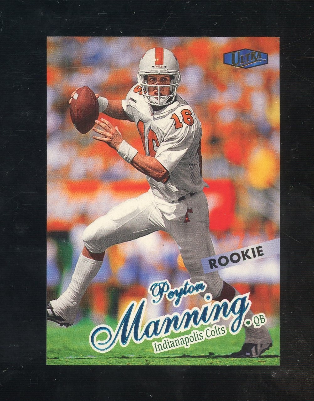 1998 Fleer Ultra Football #201 Peyton Manning Indianapolis Colts RC Rookie HOF