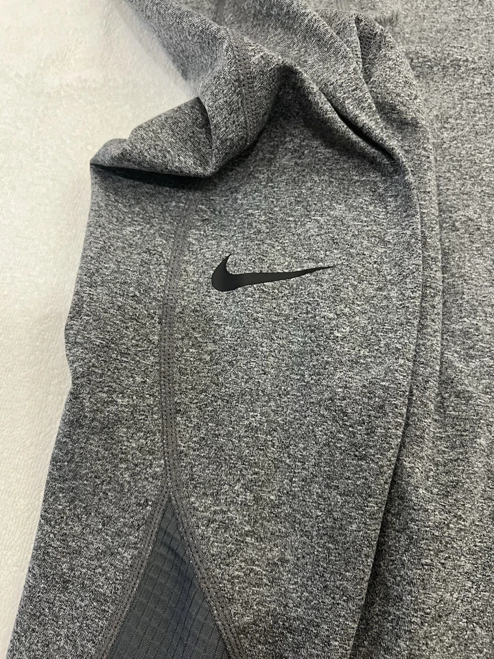 Nike Pro Dri-Fit Men’s Compression Training Tights Pants Gray Black Size Small - Image 3 of 4