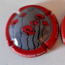 Capsule de champagne  HENNEQUIERE Marc N° 21 Coquelicots