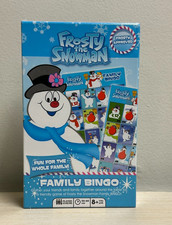 Frosty The Snowman Family Bingo Game Set New Factory Sealed 8 Years 2-18 Player