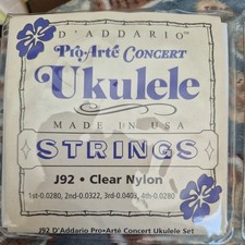 D'Addario Clear Nylon Ukulele Strings