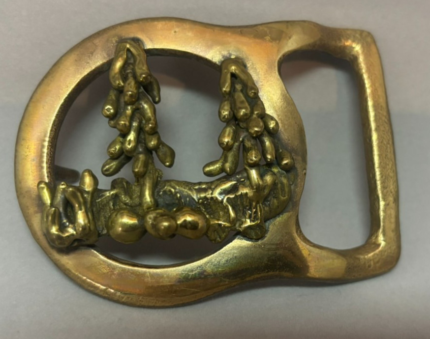 Solid Brass Abstract Trees The Master Works Vinta… - image 1