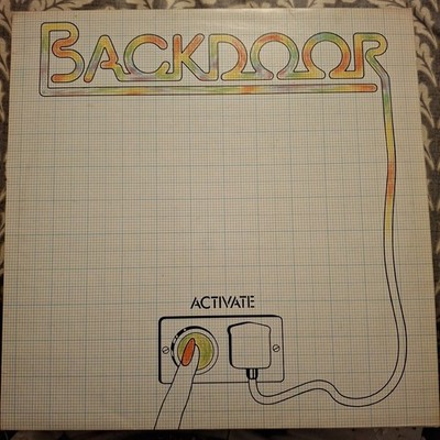 BACKDOOR ''ACTIVATE'' VINYL LP 1976 VG+