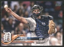 2018 Topps Update #US139 John Hicks Detroit Tigers 2890