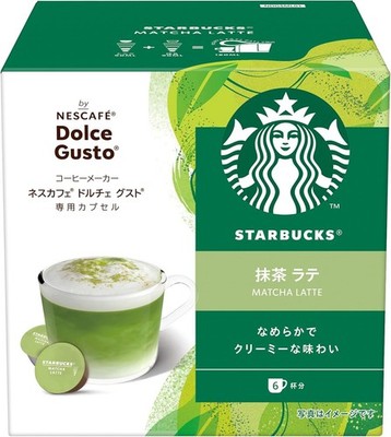 Starbucks Matcha Latte Dolce Gusto Nestle 12 Kapseln 6 Portionen aus JAPAN