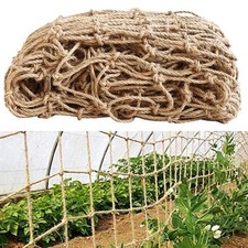 Plant Support Netting Jute Twine Trellis for Cucumber Climbing Plants Grape
