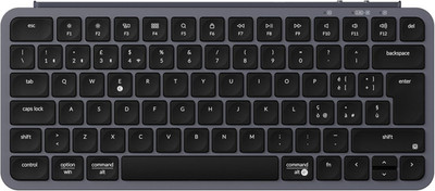 Keychron B1 Pro Wireless Slim Tastatur 75% ISO IT ZMK PBT 3 Modi Grau