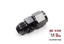 Fragola 495008-BL Black Gauge Adapter Fitting 10 Male/Female