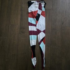 Emilio Pucci X Wolford Italy Stretch Marmo Print Pantyhose Tights Size L New