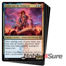 Zaffai And The Tempests X4 M/NM Magic: The Gathering MTG Secrets Of Strixhaven