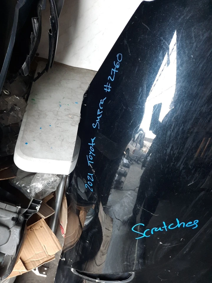 Toyota Supra Gr A90 2020 2021 2022 2023 capó OEM usado Foto 4 de 4