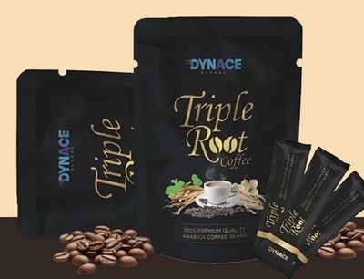 DYNACE Triple Root Coffee| 10 Sachets.