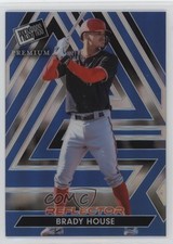 2024 Leaf Press Pass Premium Blue Prismatic Reflector 1/25 Brady House #5 1ko1