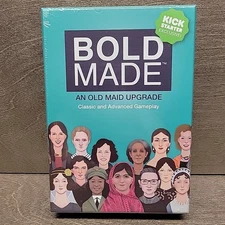 Bold Made Card Game Inspirational Women - Remake Of Old Maid Bold Women Cards