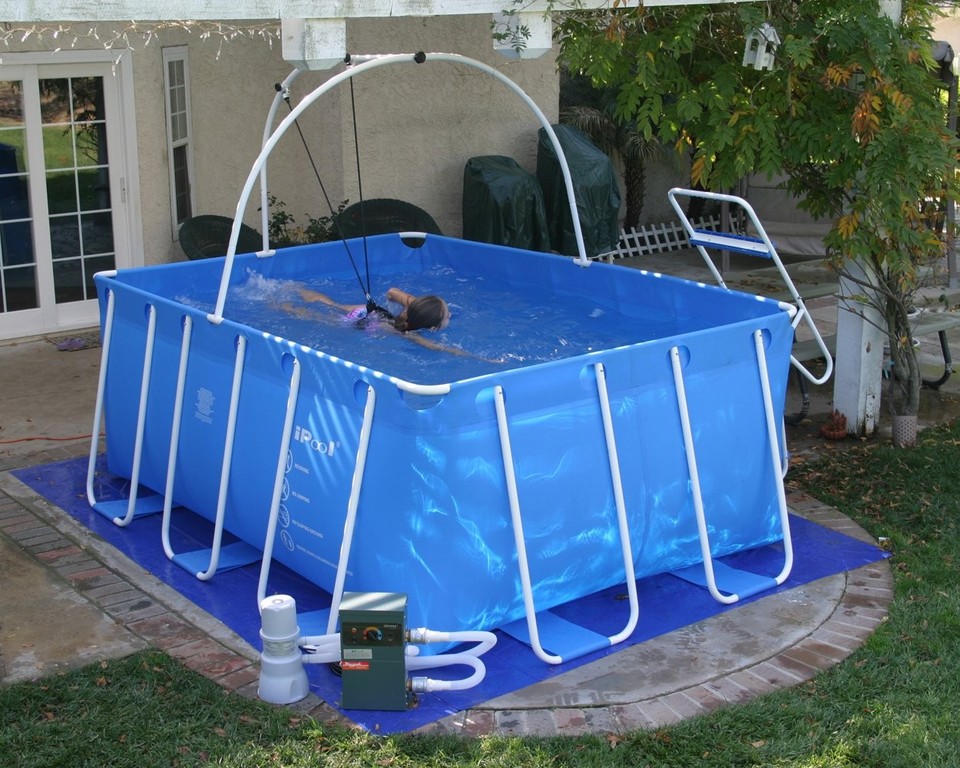 Fitmax iPool 9x12' Portable Therapy Swimming Pool | eBay