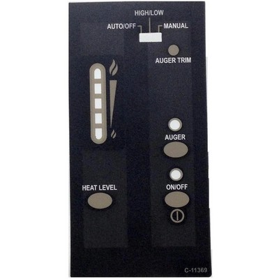 Enviro Control Panel Decal: 50-1482