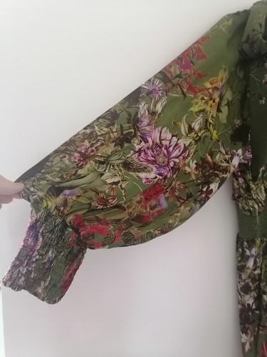 KAREN MILLEN LYDIA MILLEN FLORAL DRESS SIZE UK 16 Wedding Graduation Christening - Picture 2 of 10