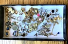 Vintage Estate Find Keepsake Costume Jewelry Lot  Parts or Repair