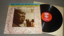 Memphis Slim - The Legacy Of The Blues Vol. 7 - Sonet SNTF 647 UK 1973 Sonet VG+