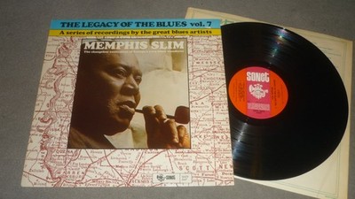 Memphis Slim - The Legacy Of The Blues Vol. 7 - Sonet SNTF 647 UK 1973 Sonet VG+