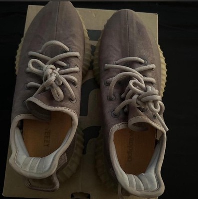 adidas Yeezy Boost 350 V2 Mono Mist Brown Low Top Lace-Up Sneakers GW2871