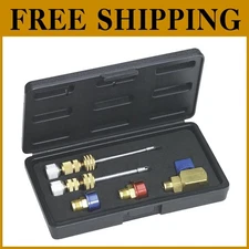 Heavy-Duty Valve Core Installer Kit with Carrying Case - R134a & JRA Compatible