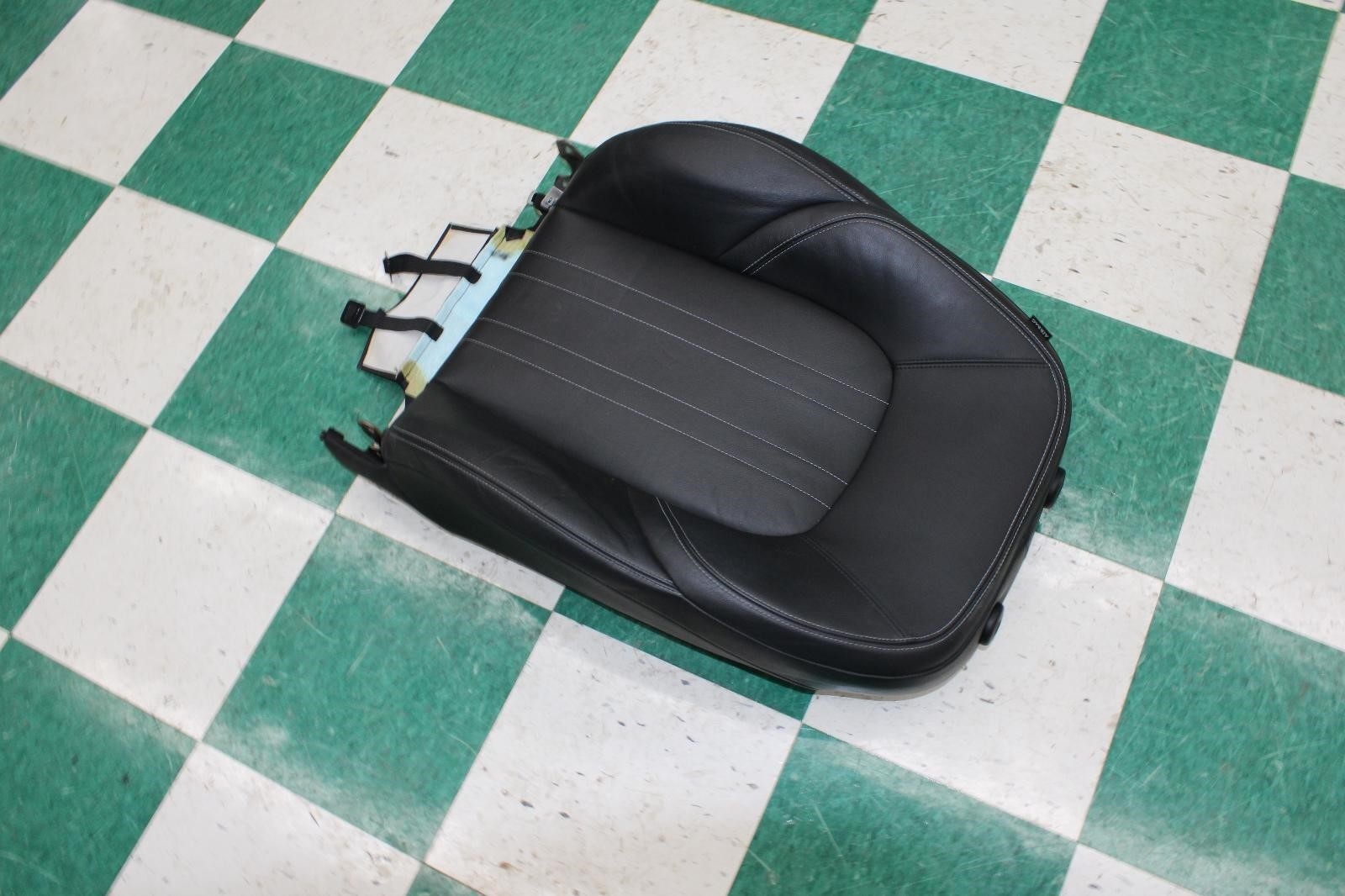 ⚠️NOTE⚠️ 14-17 Ghibli Black Leather Front Passenger RH RF Seat Upper Cushion OEM