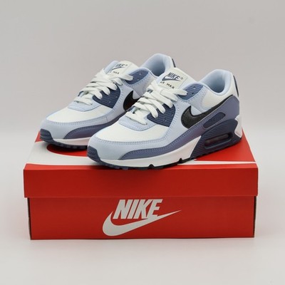 HM8128-100 Nike Air Max 90 Summit White Ashen Slate Blue Tint