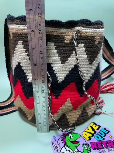 Authentic Handmade Colombia Mochilla Bag - Picture 8 of 10