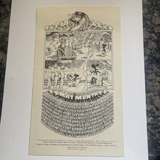 Grateful Dead Shrine Hall Los Angeles 5/3-6/1/1968 Handbill