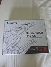 GIGABYTE X870E AORUS PRO ICE AMD AM5 LGA 1718 ATX DDR5 4x M.2 Wi-Fi Motherboard