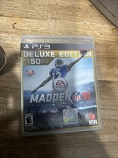 Sony PlayStation 3 PS3 Madden NFL 16 Deluxe Edition CIB Tested Working Complete