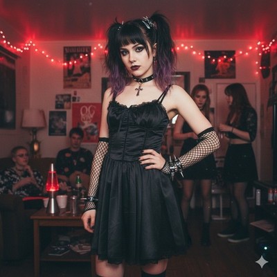Y2K Goth Basque Waist Black Satin Lace Trim Corset Tie Mini Dress XS Milkmaid | eBay Y2K Goth Basque Waist Black Satin Lace Trim Corset Tie Mini Dress XS Milkmaid | eBay