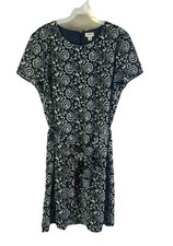 J.Crew Factory Belted Suiting Dress Floral Womens 12