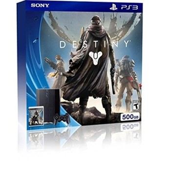 Sony PlayStation PS3 500GB Destiny Bundle Super Slim Very Good 2Z