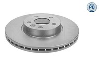 2X Meyle Bremsscheibe MEYLE-PD: Advanced Performance And Design. 115 521 0040/PD