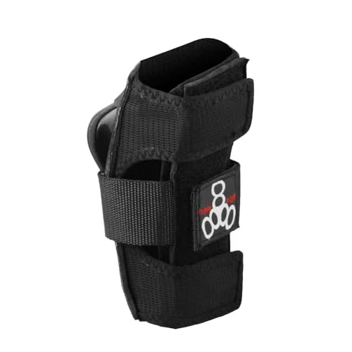 Triple 8 Wristsaver Wrist Guards for Skateboarding and Snowboarding Black Junior